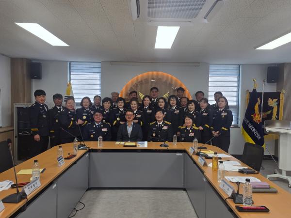 김성수 위원장, 전북자치도 의용소방대연합회와 현장간담회 개최 2