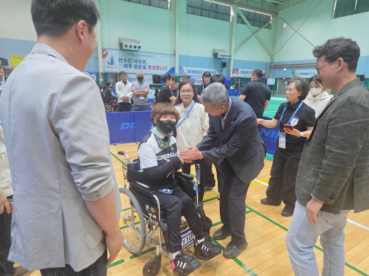 도의회 문화안전소방위원회, 전국장애인체전 전북선수단 격려 나선다 2