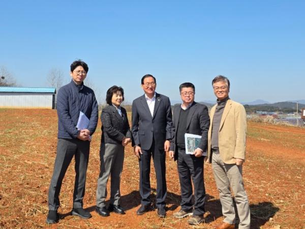 임승식 의원, 정읍 스마트 농업 육성지구 예정지 현장 방문 3