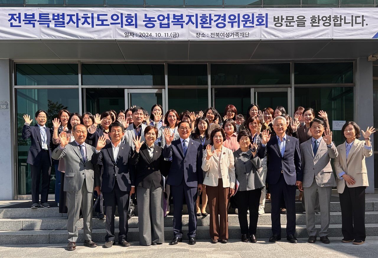 도의회 농업복지환경위,여성가족재단 등 방문 2