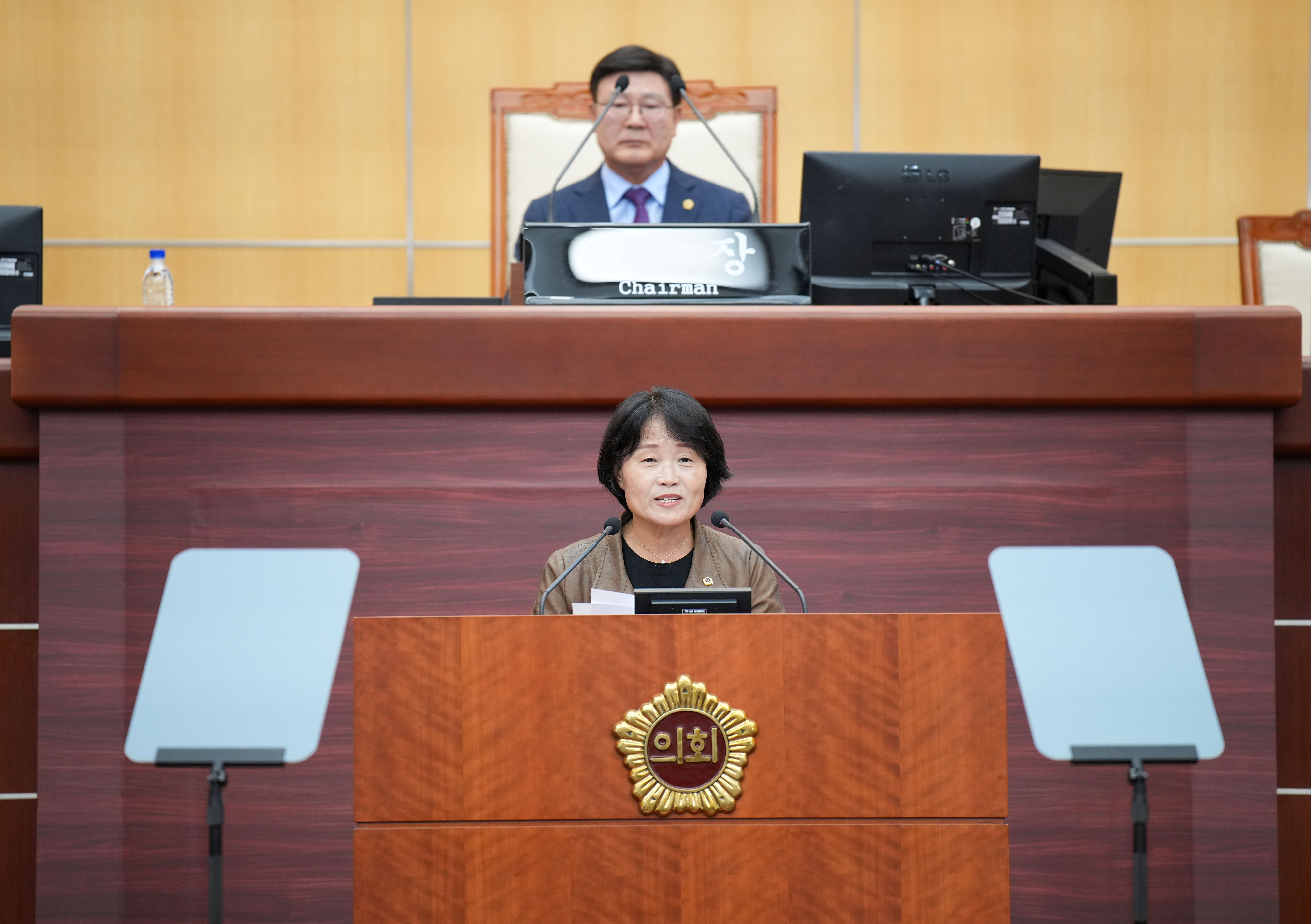 오은미 도의원, 벼멸구 피해 대책마련 촉구 건의안 대표발의 2