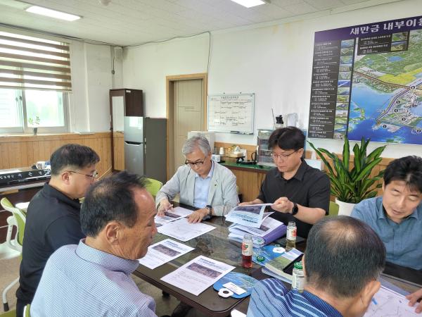 나인권 도의원, 지방도 사고위험도로 현장방문 2