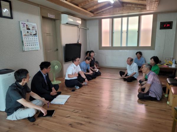 최형열 도의원, 전주 삼천동 신덕마을 등 민원 현장 방문 2