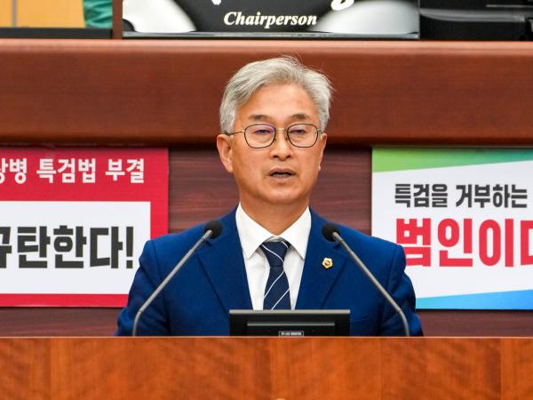 나인권 도의원, 쌀값 정상화위한 시장격리 촉구 건의안 대표발의 2