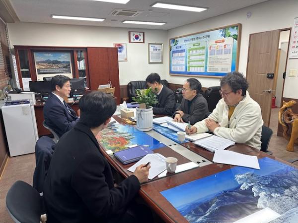 윤정훈 도의원, 2024년 사방사업 추진계획 청취 3