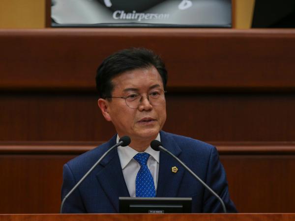 박용근 도의원, 식치요법 활성화 촉구 건의 2