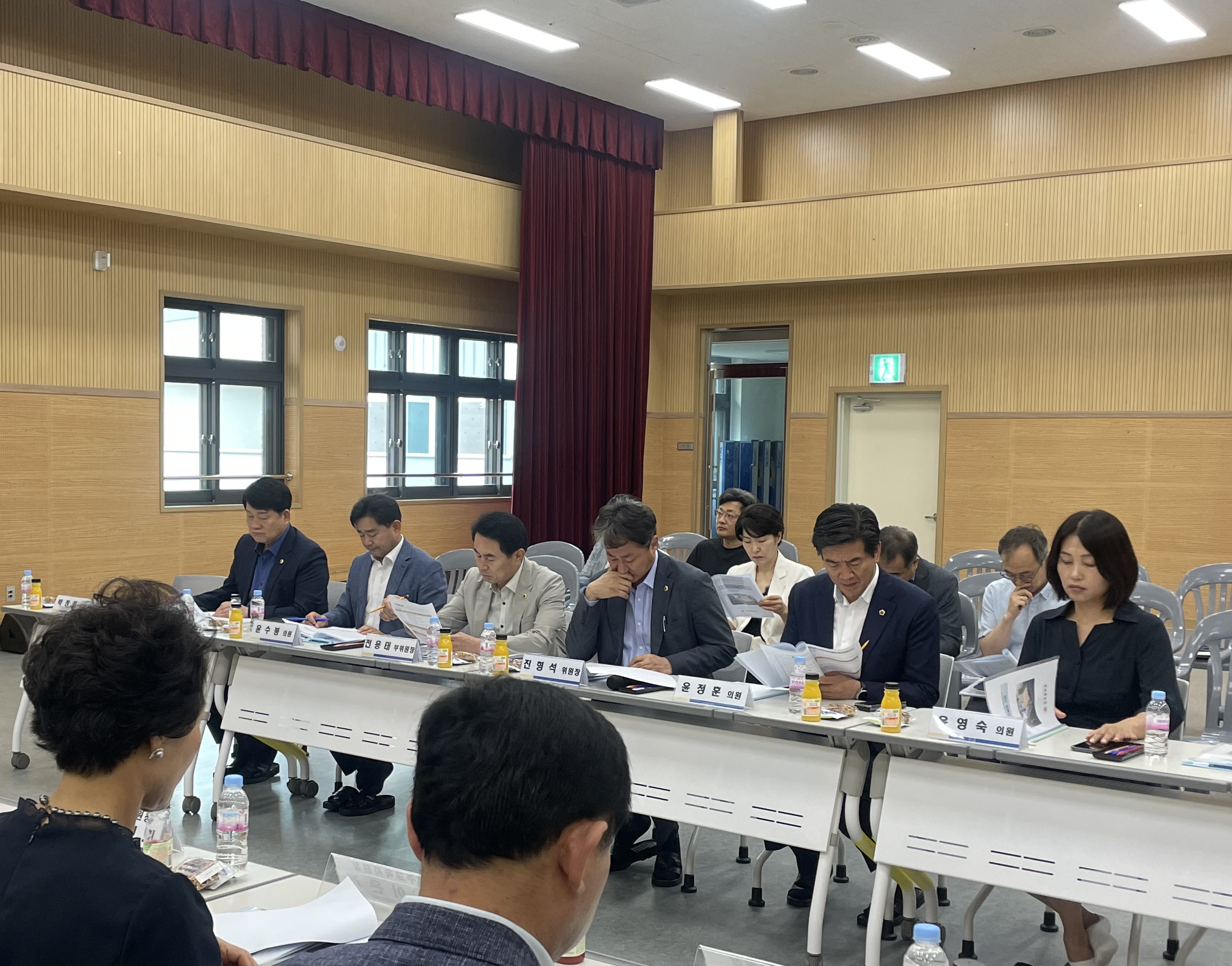 교육위,전라중 등 신설학교 교육환경 점검 2