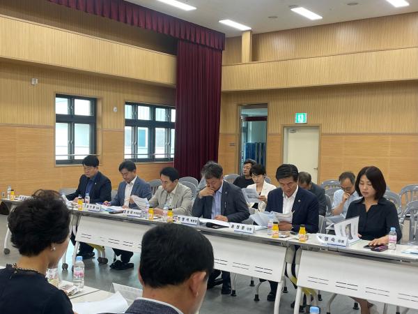 교육위,전라중 등 신설학교 교육환경 점검 2