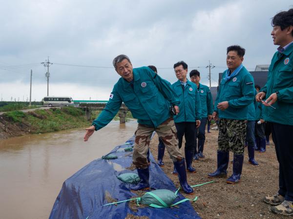 도의회 문안위, 익산 수해 복구지원활동 펼쳐 2