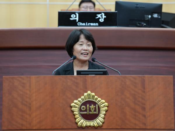 오은미 도의원, 수해 전역 특별재난지역 선포 촉구 2