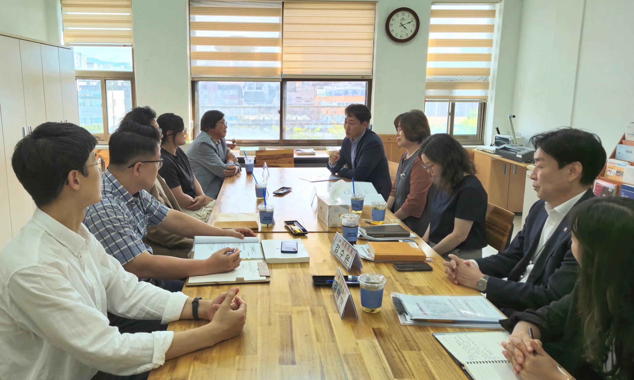 진형석 도의원,초등학교 운영위원회와 간담회 개최 2