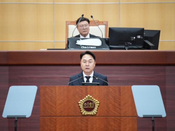 한정수 의원, 전북자치도의 비전, 예산·조직으로 말해야 2