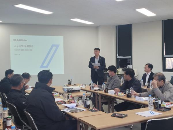 김동구 도의원,  군산 한라 에피트2차 은파레이크뷰  공동주택 품질점검 현장 방문 2