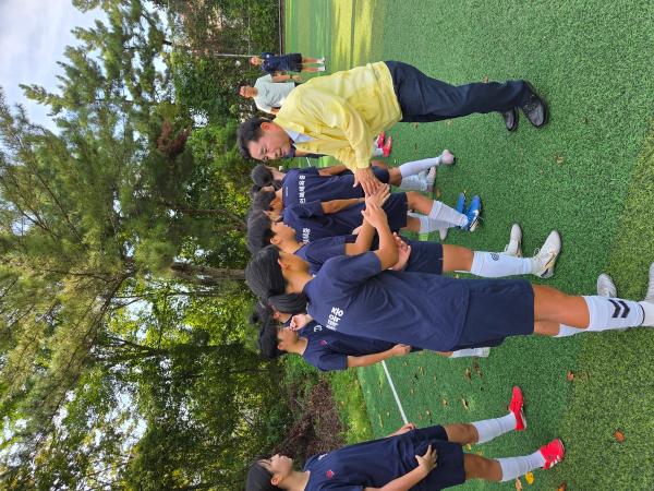 윤수봉 의원, 전북체육중·고 격려 방문 2