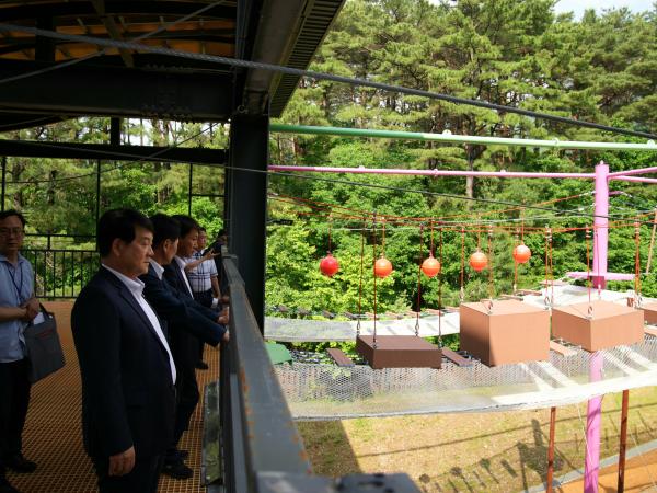 도의회 교육위원회, 도교육청 학생수련원 현지의정활동 실시 3