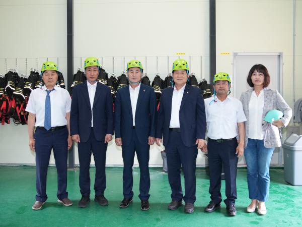 도의회 교육위원회, 도교육청 학생수련원 현지의정활동 실시 2