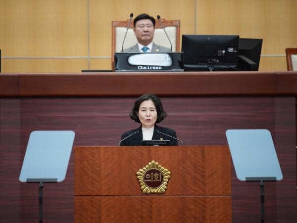 이수진 의원, 전북도 해외파견제도 원점 재검토 해야(5분발언) 2