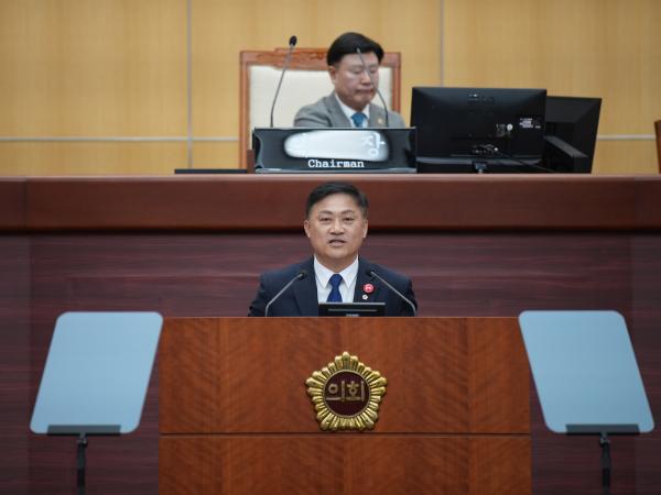 김정기의원, 농어촌학교 지원 확대방안 마련(5분발언) 2