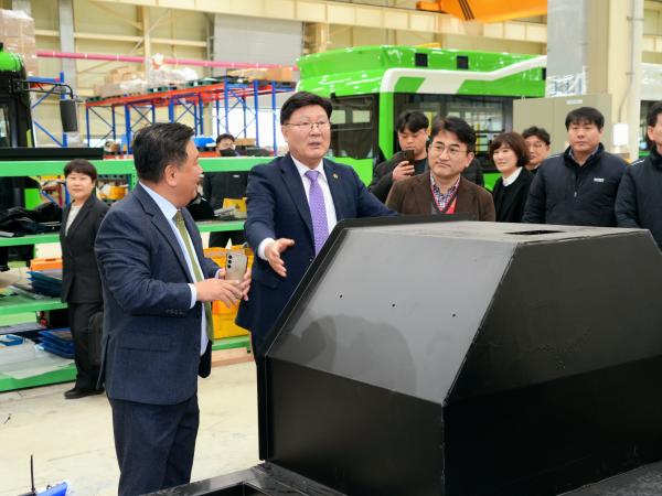 문승우 도의장,KGM 커머셜 현장 방문 4