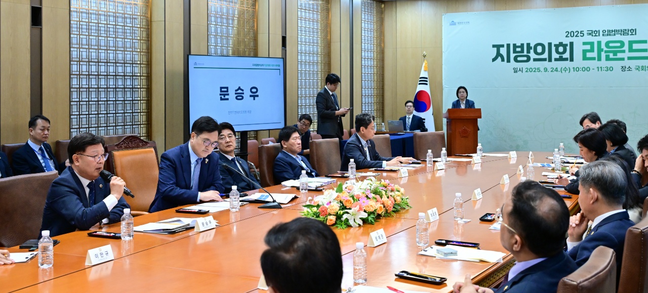 문승우 도의장, 우원식 국회의장 만나 전북 현안 해결 지원 요청 3