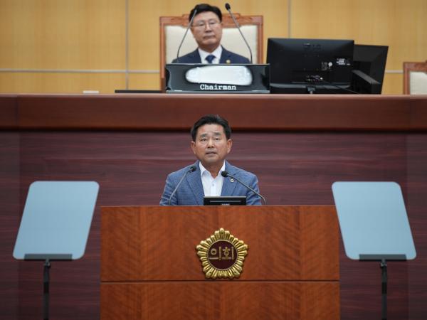 윤수봉 의원, 지방의정연수원 설립 촉구 건의안 발의 2