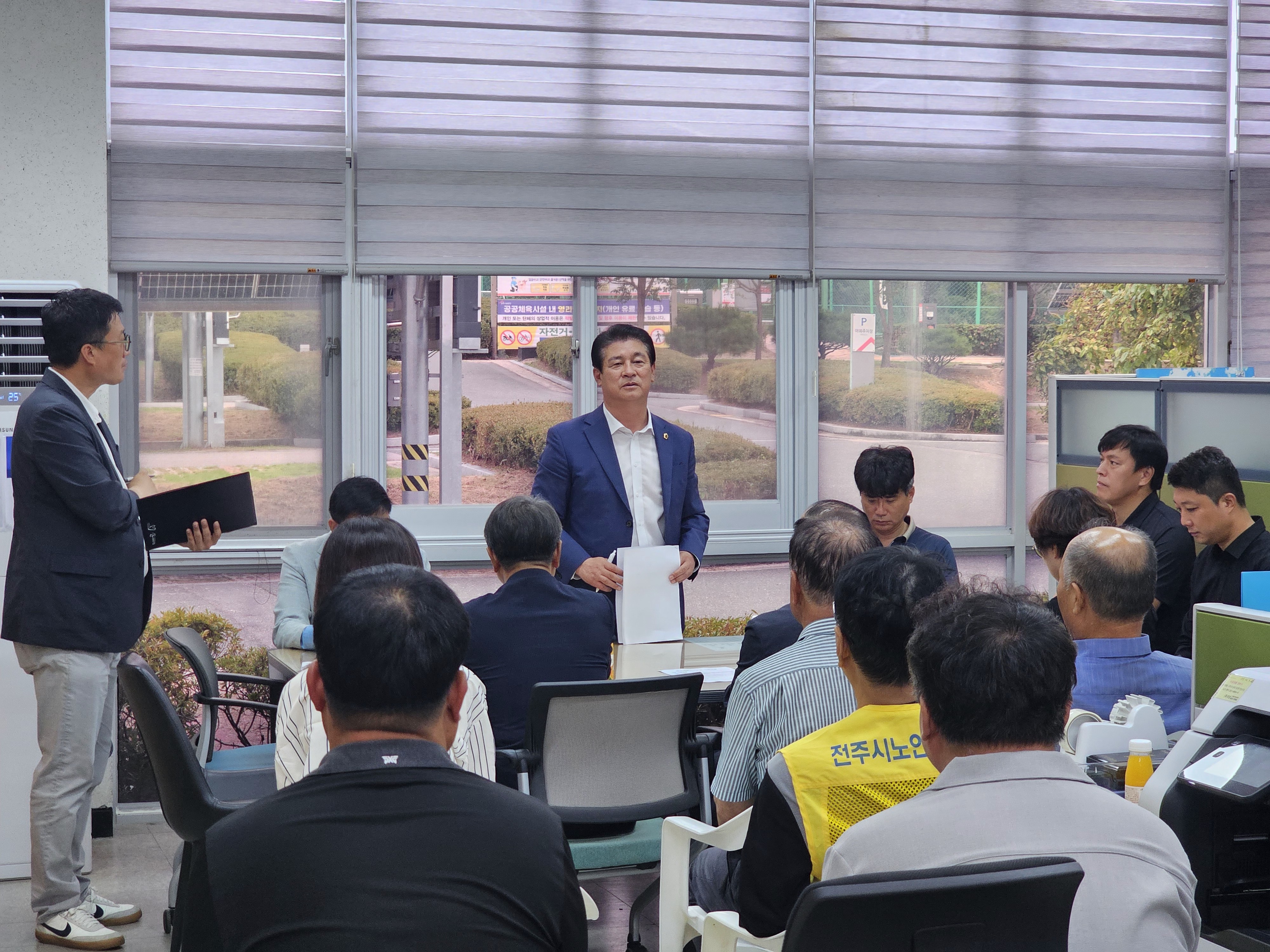 최형열 의원, 완산체련공원·완산수영장 시설점검 및 수해현장 확인 4