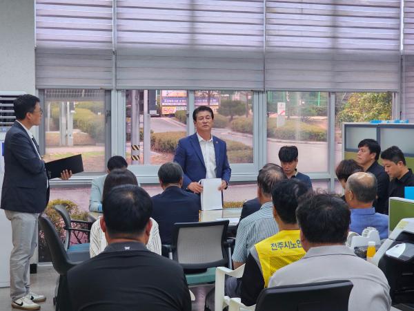 최형열 의원, 완산체련공원·완산수영장 시설점검 및 수해현장 확인 4