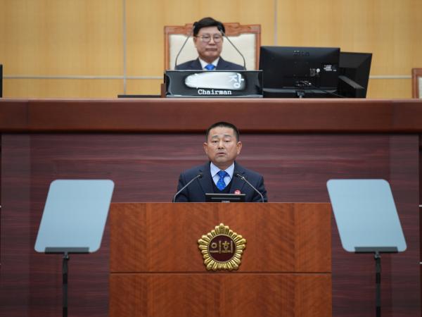 윤수봉 의원, 윤석열 파면 촉구 결의안 발의 2