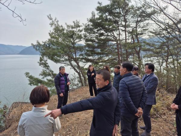 권요안 의원, 완주 고산면 일대 명품순례길 조성위한 현지 의정활동 추진 2