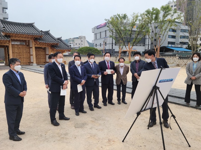 문화건설안전위원회, 우수저류시설 설치현장 점검 3