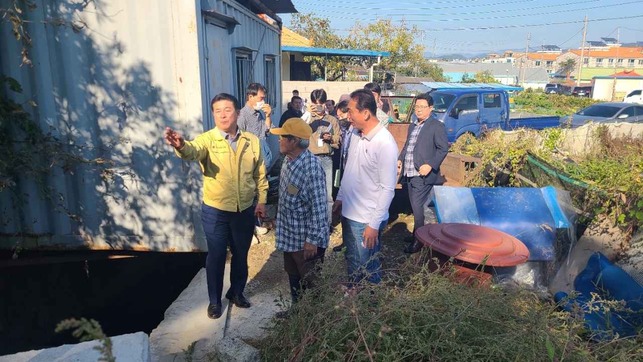 최형열 도의원, 농업기반시설 현장 점검 1