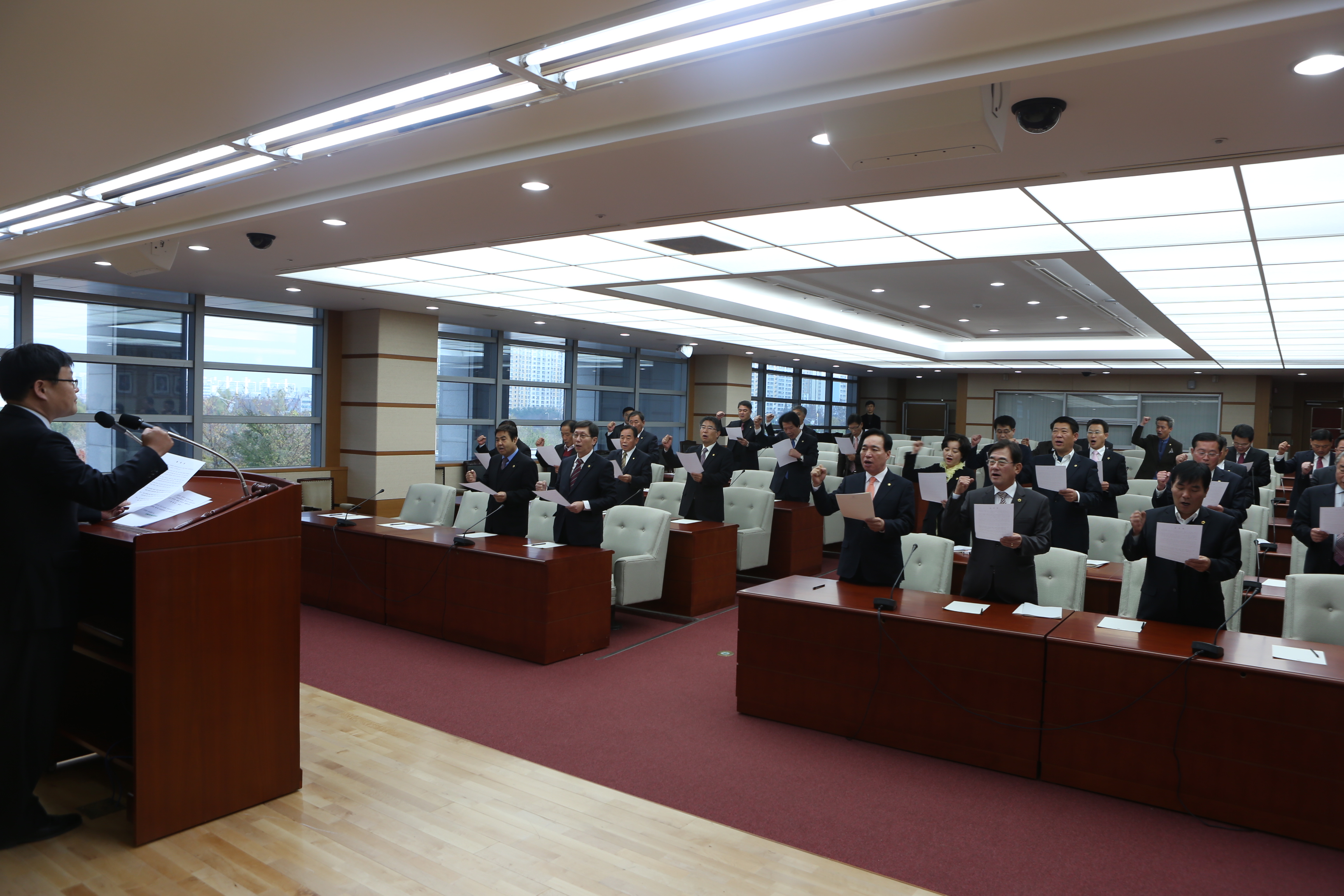 도의회 민주통합당 의원총회 개최 2