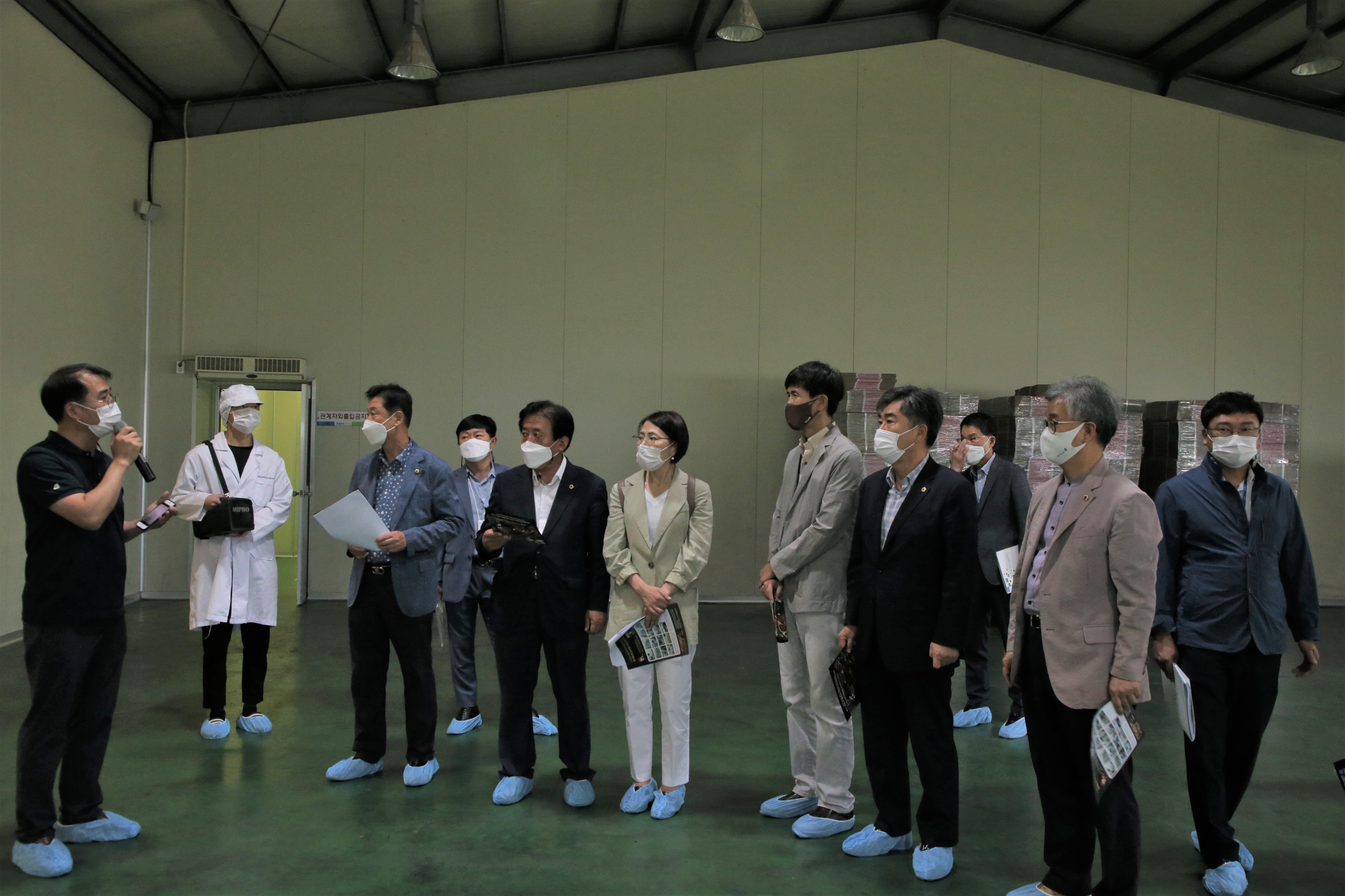 농산업경제위원회, 고춧가루 가공공장 등 현지의정활동 2