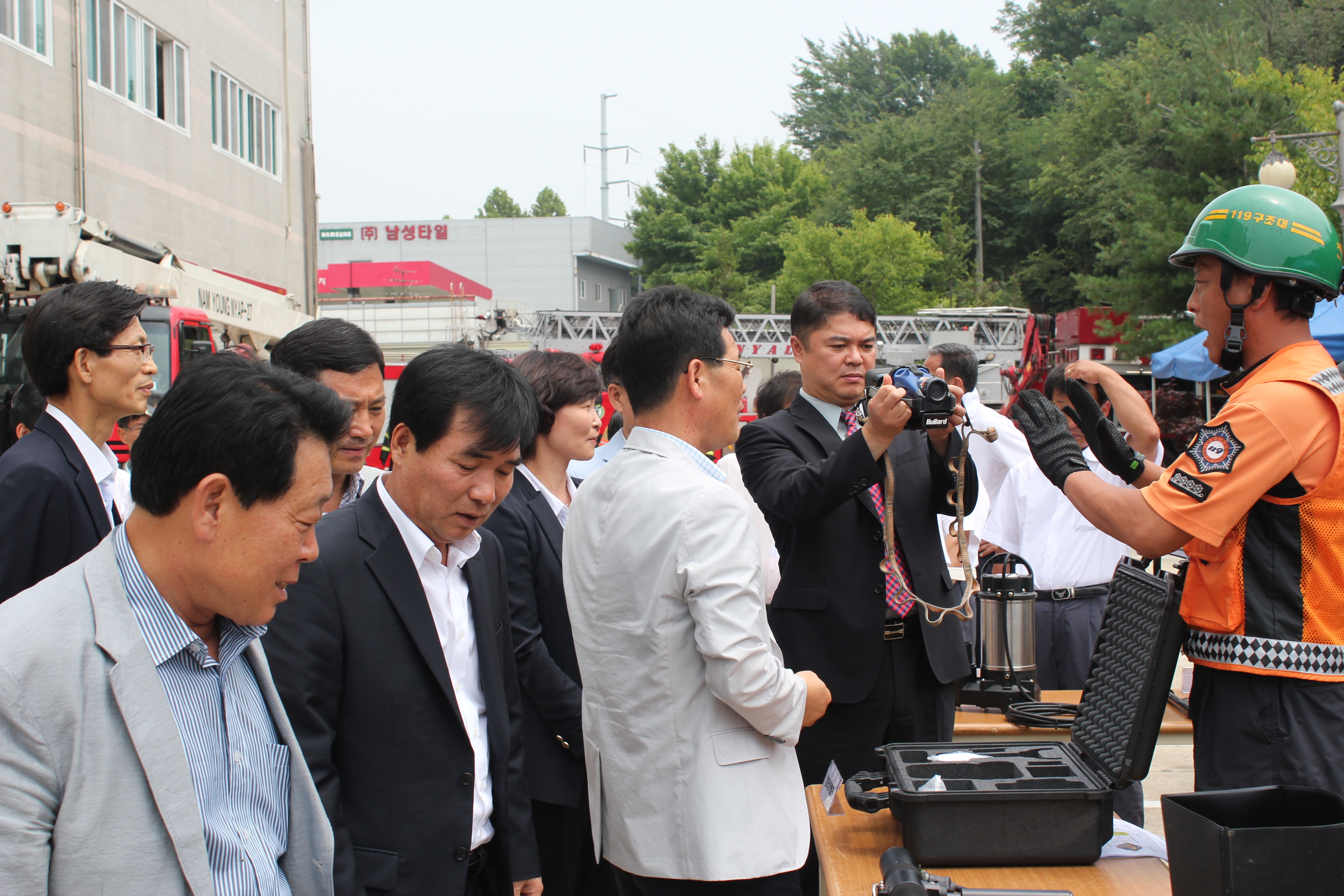 도의회 행정자치위원회 익산소방서 현장방문 3