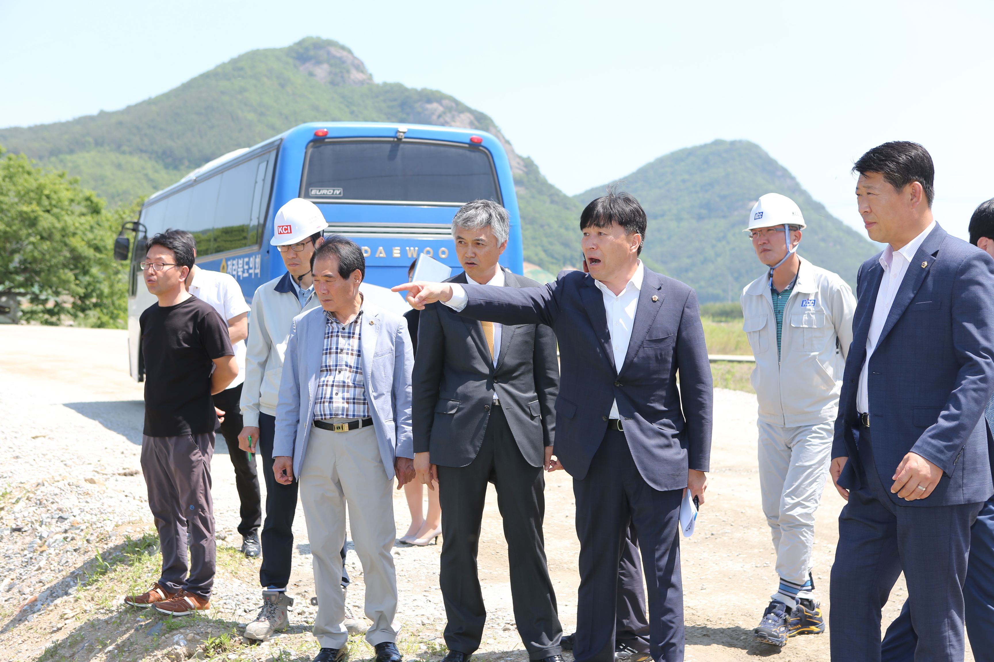 문건위, 도로확포장공사 안전관리 실태 점검 2