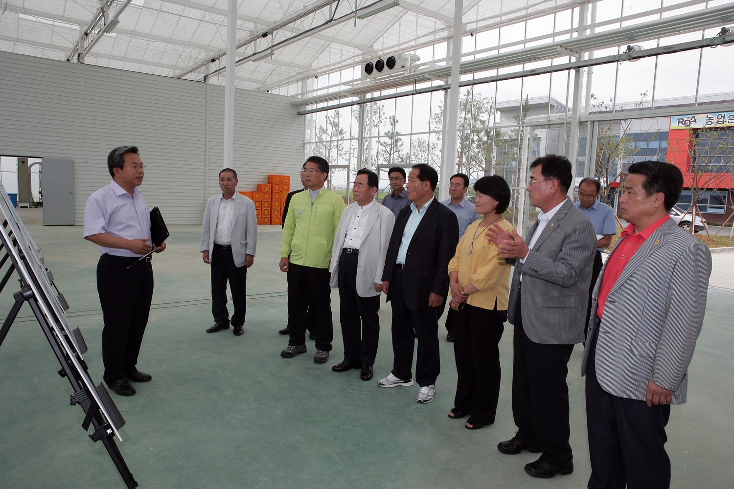 도의회 산업경제위원회 2012 업무보고 현장활동 2