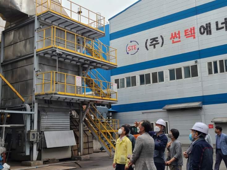 권요안 도의원, 완주 산단 내 악취 발생 합동점검 3