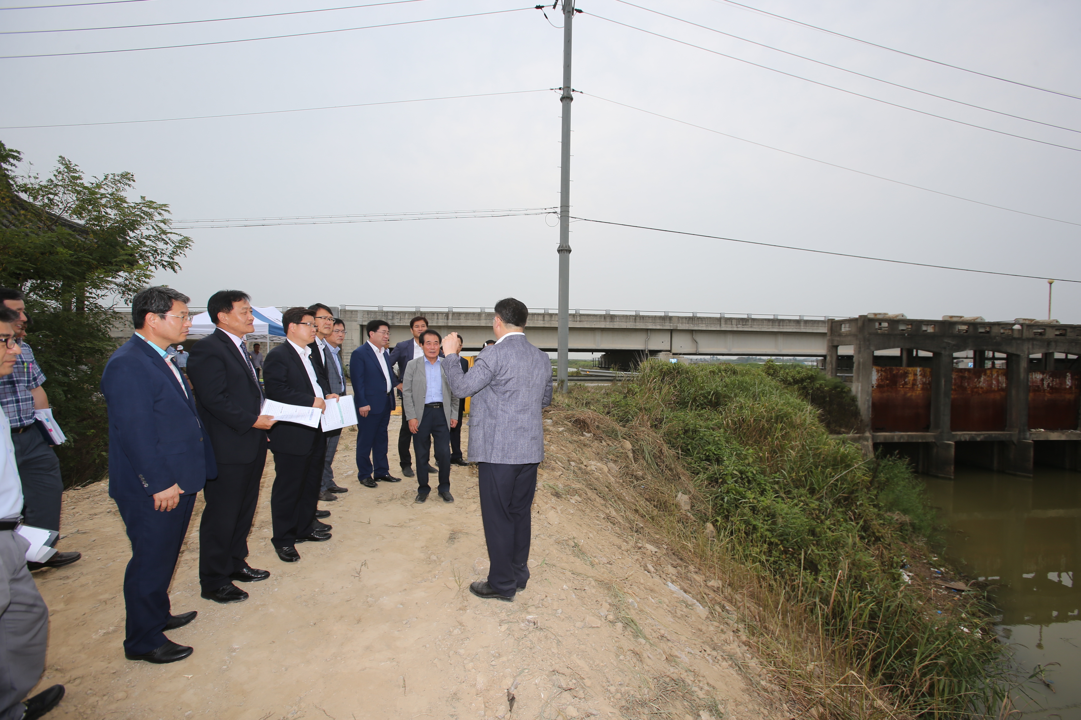 문건위, 정읍 고부천 및 감곡천 현장점검 3