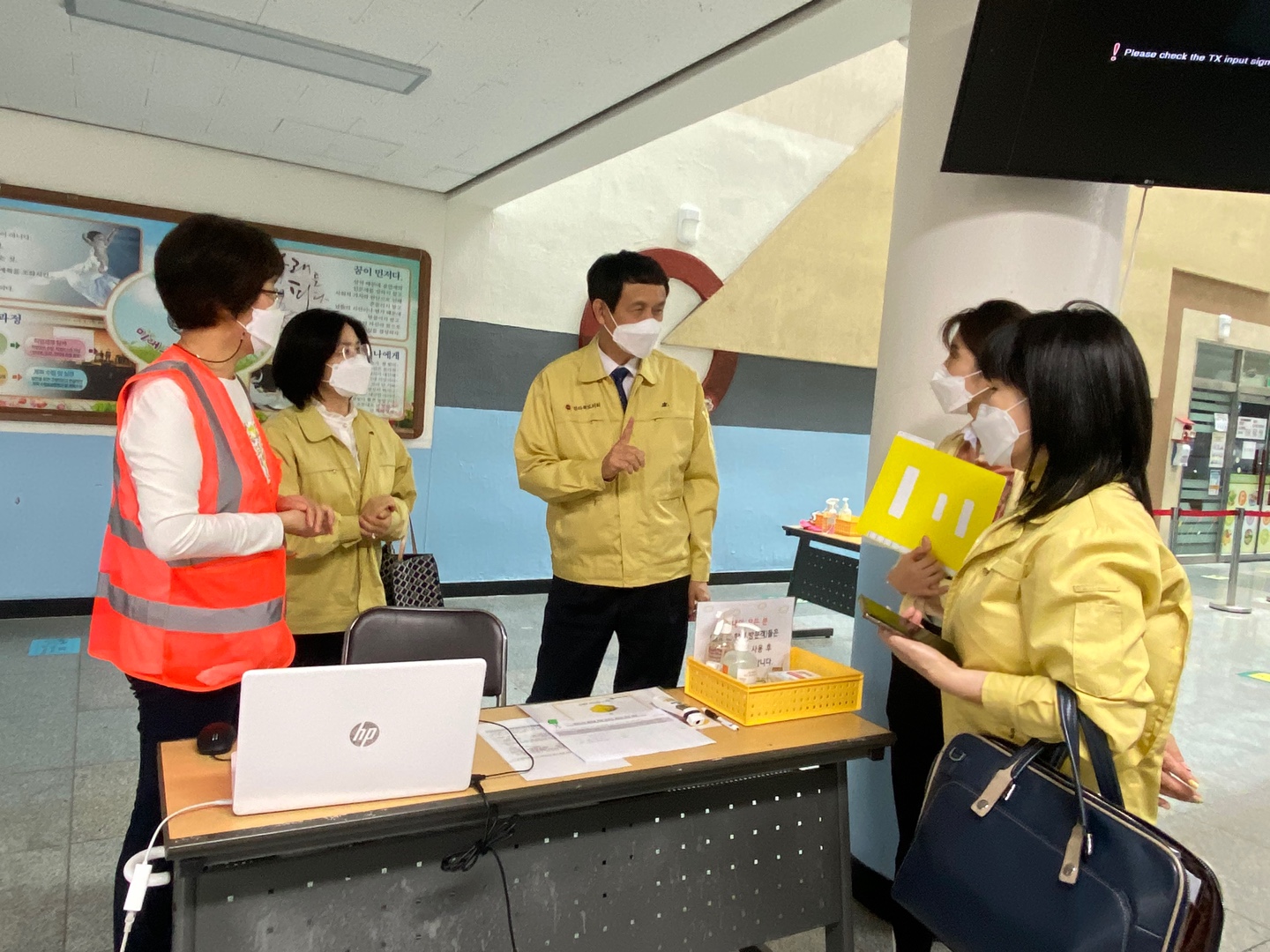 김희수 의원, 학교 일상 회복 지원을 위한 현장 방문 3