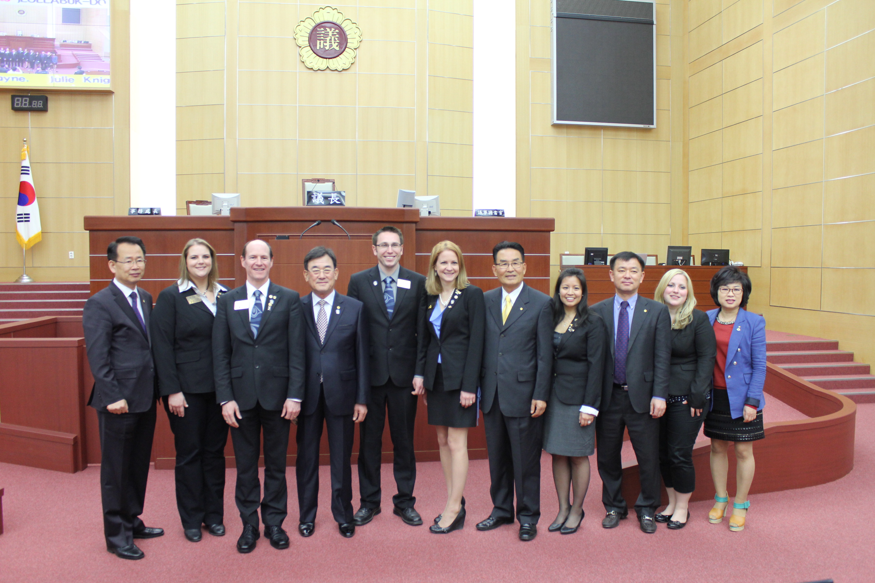 ‘국제로타리 연구단 교환팀’ 도의회 방문 2