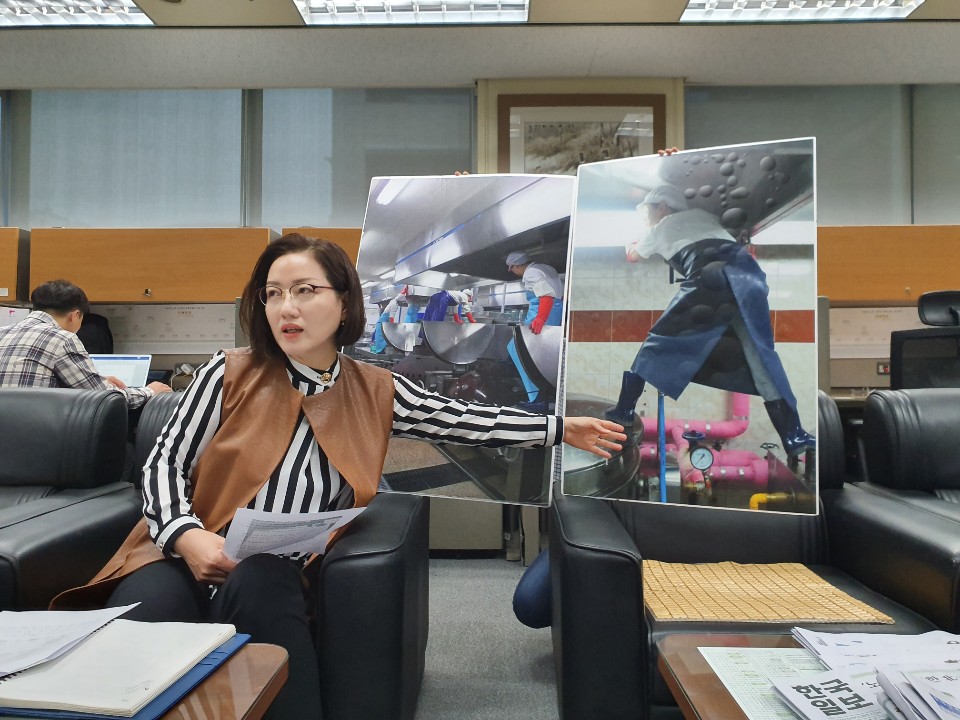 최영심 의원, “도교육청은 각 학교 후드 청소 예산 학교 운영비 편성 관리 감독해야” 3