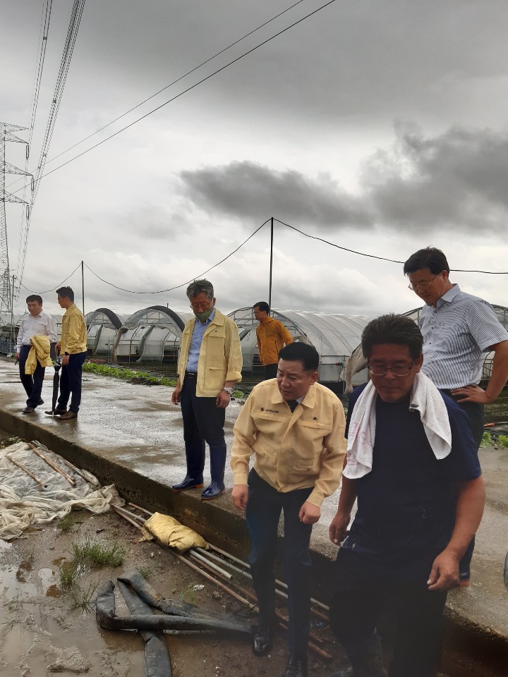 송지용 의장, 호우피해 지역 긴급 현장 방문 3