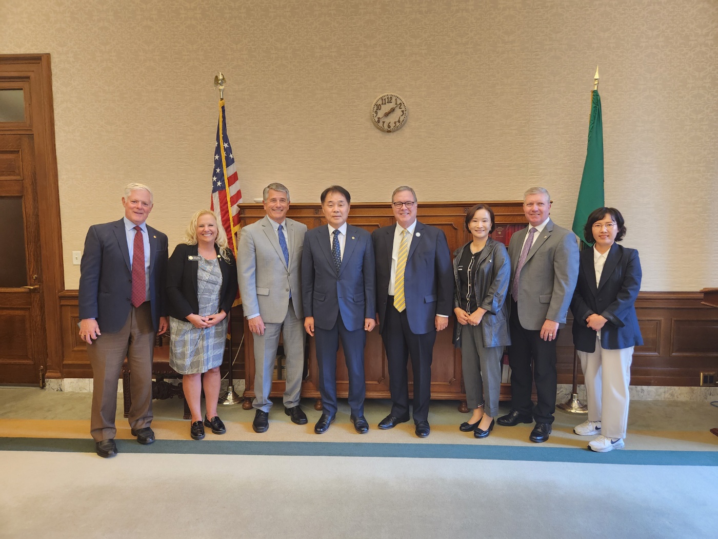 전북도의회, 미국워싱턴주의회 우호협력 맺기로 협의 2