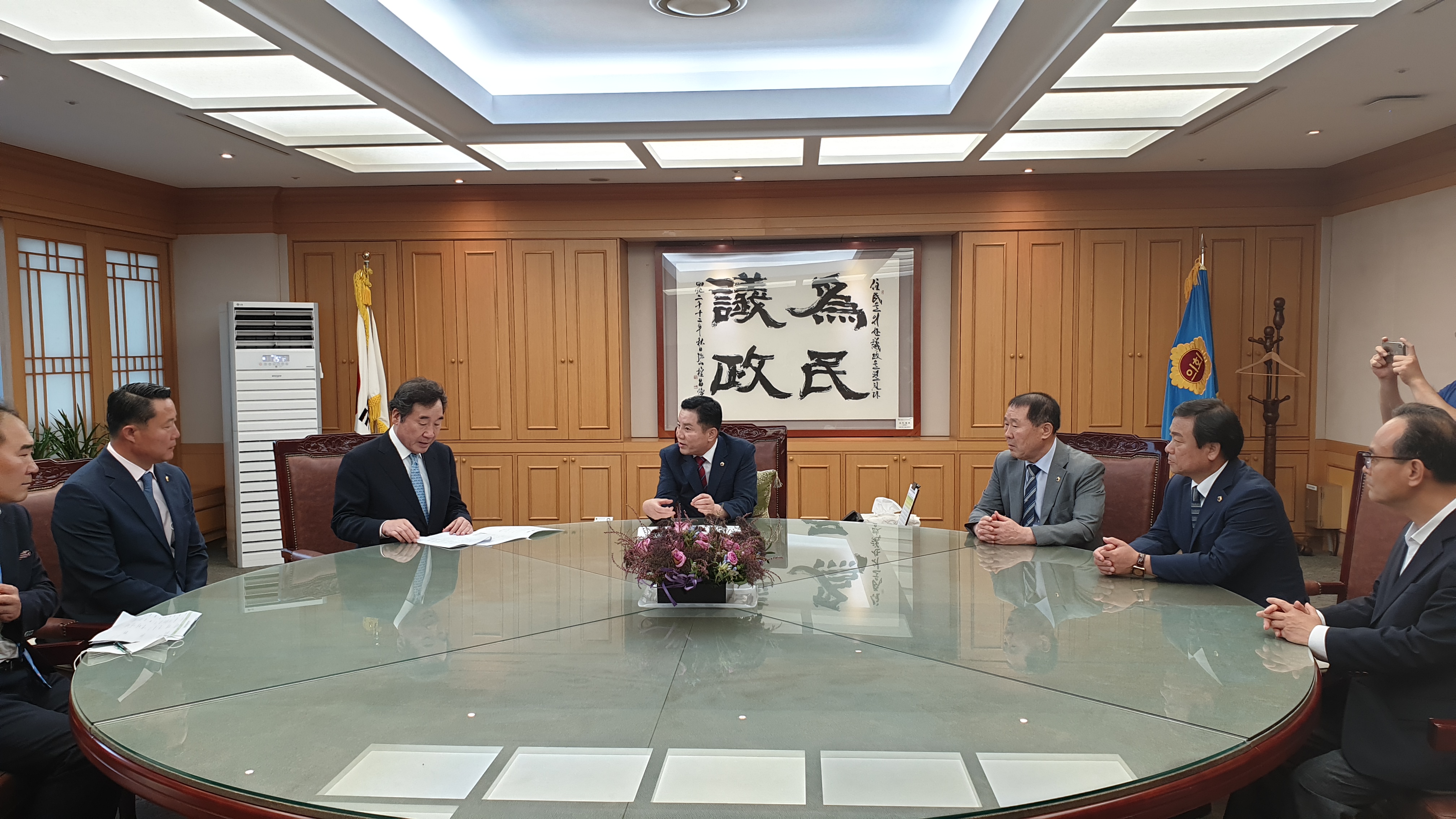 송지용 도의장, 이낙연·김부겸·박주민 민주당 대표 후보에 지방의정연수원 설립 건의 3