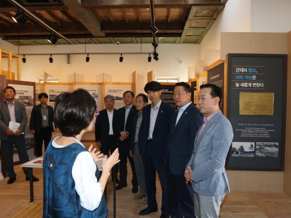 문건위, 익산 도시재생 추진 지역 현장 시찰 2