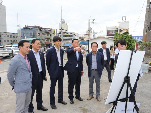 문건위, 익산 도시재생 추진 지역 현장 시찰 4