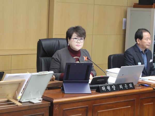 최은희 의원, 장애인체육회 전용 저상버스 구입 절실하다 2