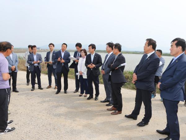 예결특위, 부안 새우 양식농가 방문 현장 의정활동 2