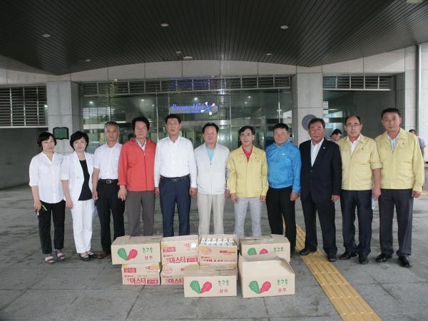 전북도의회 문화관광건설위원회 군산 폭우피해지역 현장 방문 3