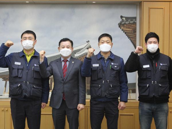 송지용 의장, 전북상용차 위기대응책 마련 나서기로 2